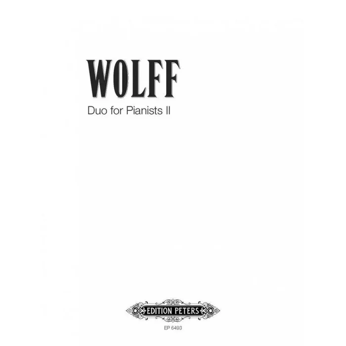 Wolff, Christian – Duo for Pianists II