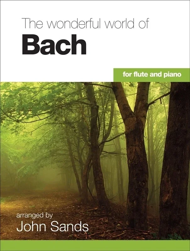 Wonderful World Of Bach For Flute/Piano Softcover Book (Flute)