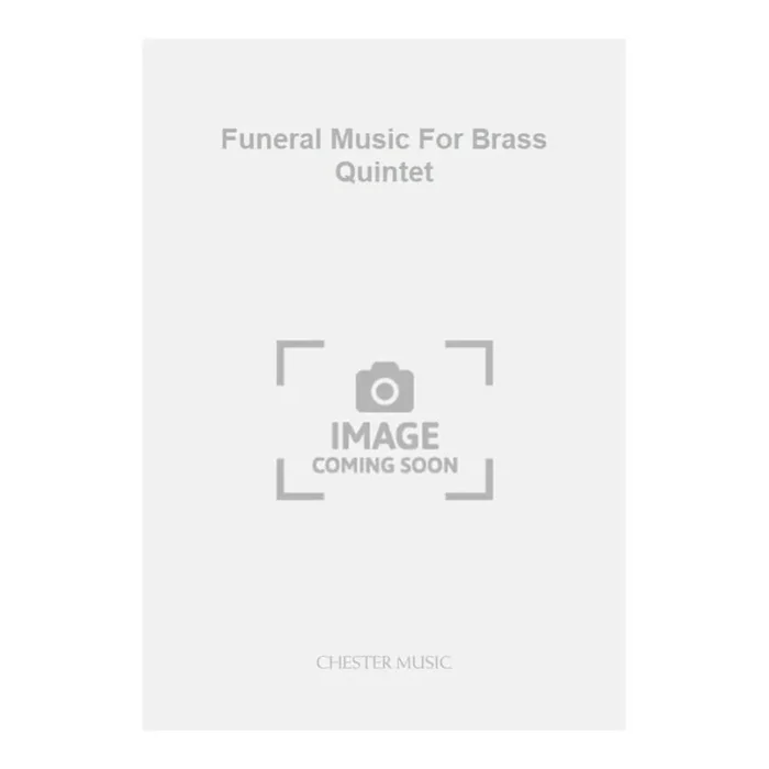 Wood, Hugh – Funeral Music For Brass Quintet