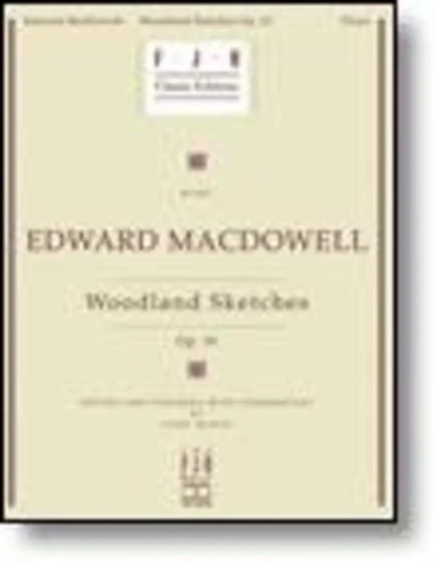 Woodland Sketches Op 51 (Softcover Book)