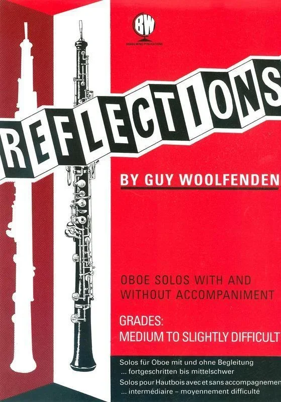Woolfenden – Reflections For Oboe (Softcover Book)