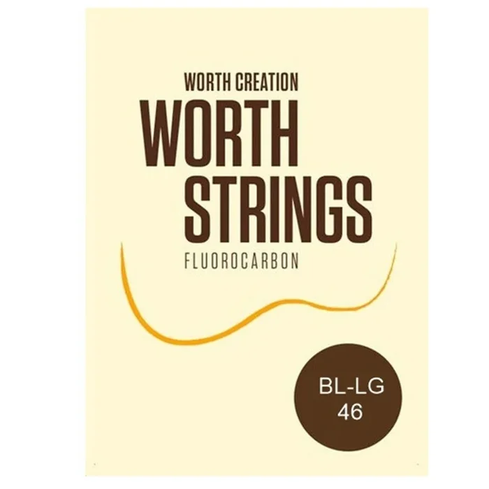 Worth Brown Light Low-G Soprano / Concert Ukulele Ukulele Strings – 2 Restrings