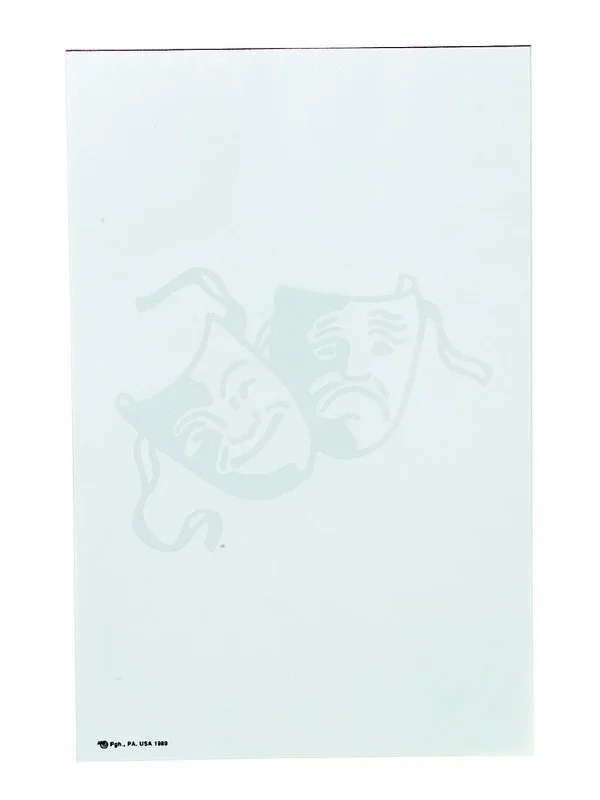 Writing Tablet Comedy Tragedy