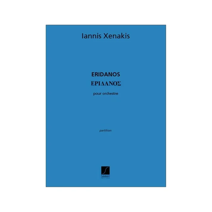 Xenakis, Iannis – Eridanos 2 Cors 2 Trp 2 Tb + Cordes Partition