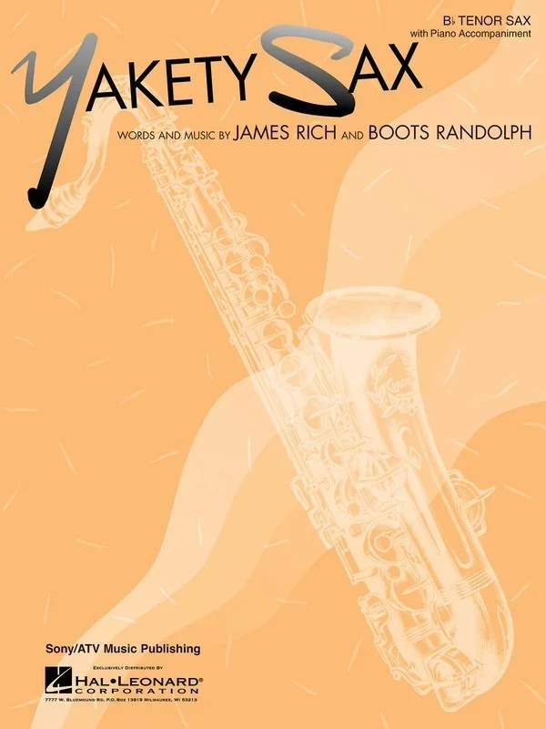 Yakety Sax Tenor Sax/Piano S/S (Sheet Music)