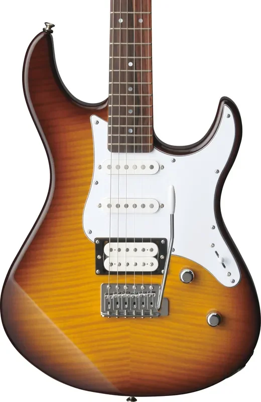 Yamaha PAC212VFM – Tobacco Brown Sunburst