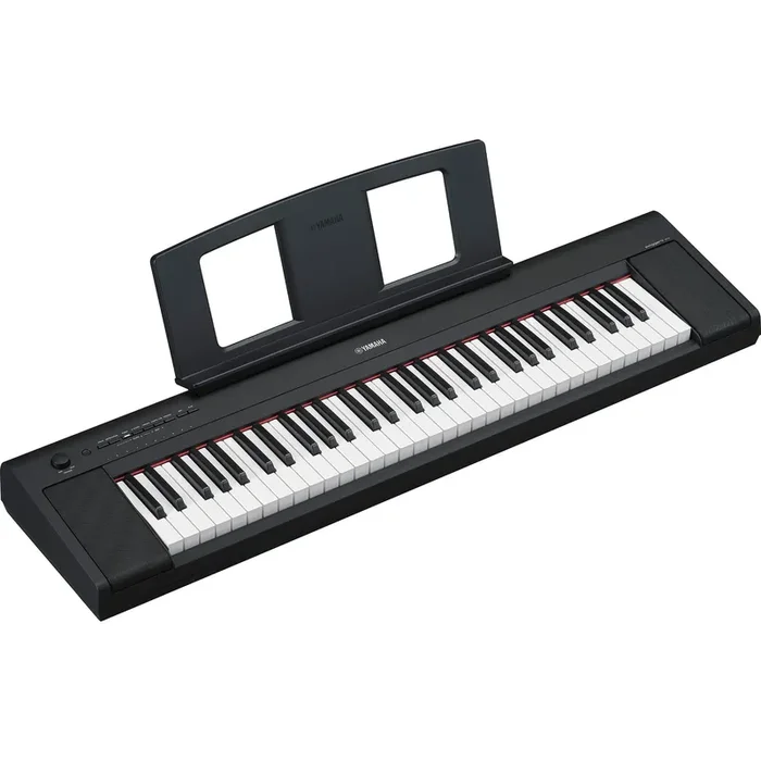Yamaha Piaggero NP-15B NP15B Touch Sensitive Piano Keyboard – 61 Keys