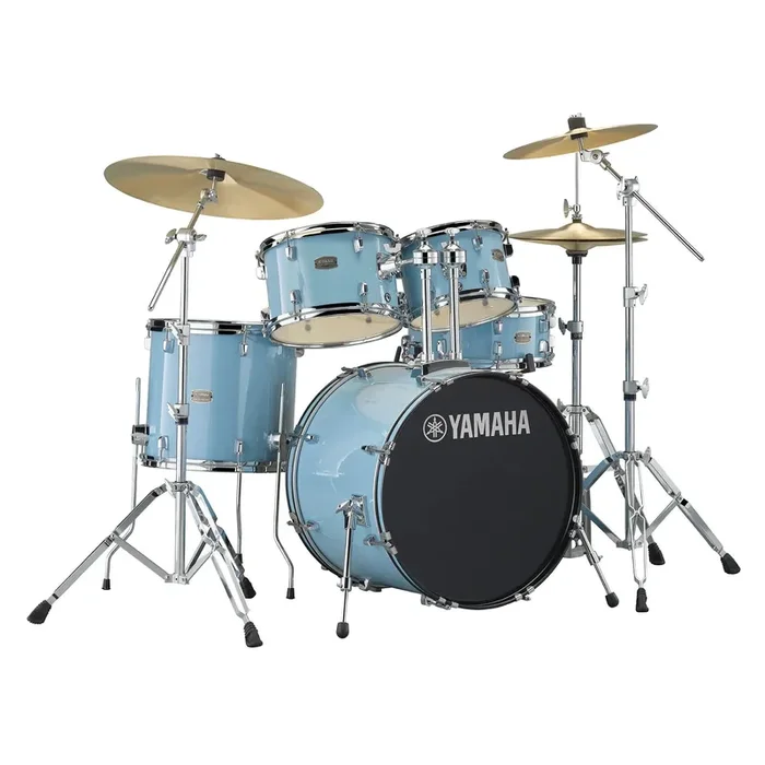 Yamaha Rydeen Drum Kit Complete Set 5pc 20″ – Pale Blue