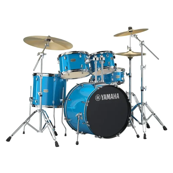 Yamaha Rydeen Drum Kit Complete Set 5pc 20″ – Sky Blue