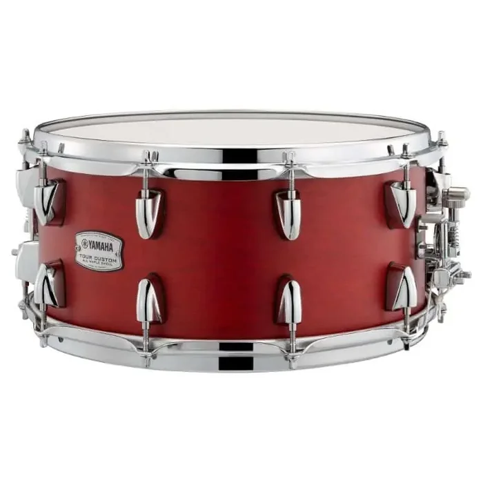 Yamaha Tour Custom Maple Snare Drum 14 x 6.5″ – Candy Apple Satin