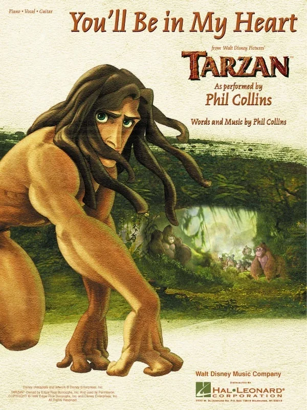 You’ll Be In My Heart From Tarzan PVG (Sheet Music)