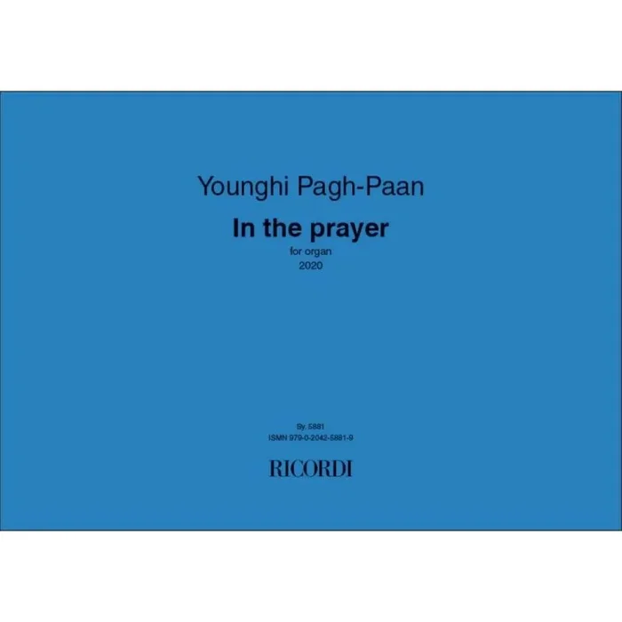 Younghi Pagh-Paan – In the Prayer