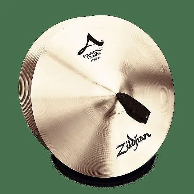 Zildjian A0447 18 ” A Zildjian Symphonic Viennese Hand Crash Pair Cymbals