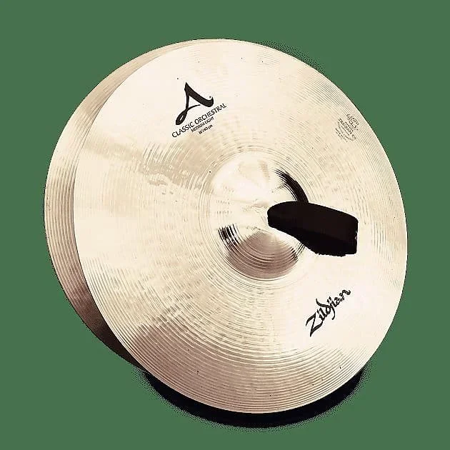 Zildjian A0767 20 ” A Zildjian Classic Orchestral Selection Medium-Light Hand Crash Cymbals (Pair)
