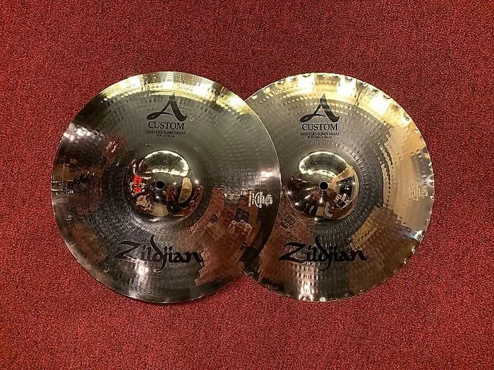 Zildjian A20550 14 ” A Custom Mastersound Hi-Hat (Pair) Cymbals