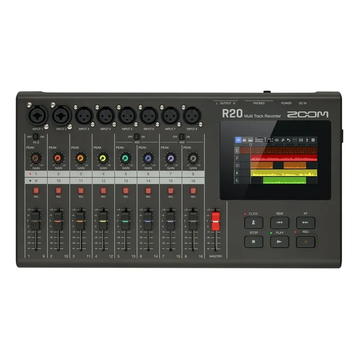 Zoom R20 recorder, interface, controller and sampler
