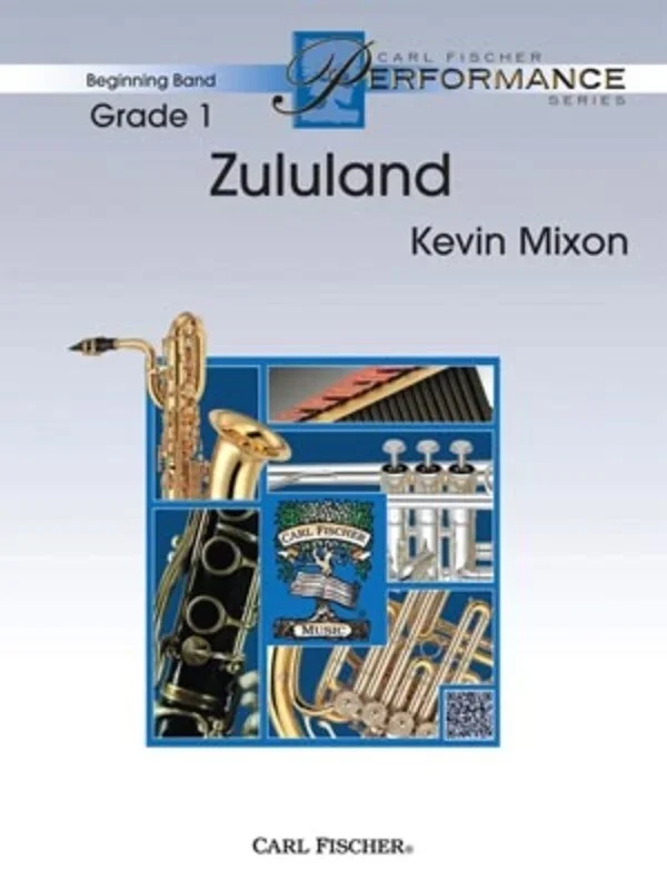 Zululand Concert Band 1 Score/Parts Book